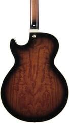 Semi-Acoustic Guitar Ibanez AG95QA-DBS Dark Brown Sunburst Semi-Acoustic Guitar - 4