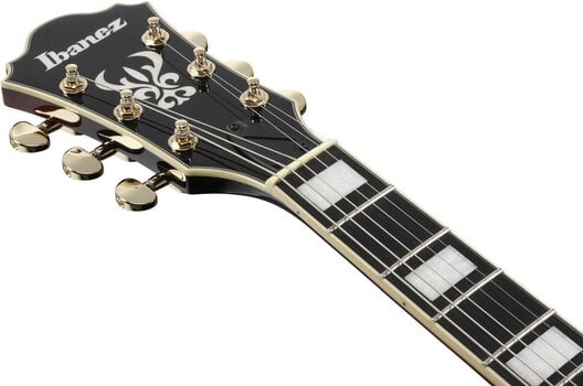 Semi-akoestische gitaar Ibanez AG95QA-DBS Dark Brown Sunburst Semi-akoestische gitaar - 8