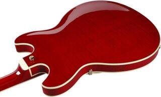 Poolakustiline kitarr Ibanez AS93FM-TCD Transparent Cherry Red Poolakustiline kitarr - 5