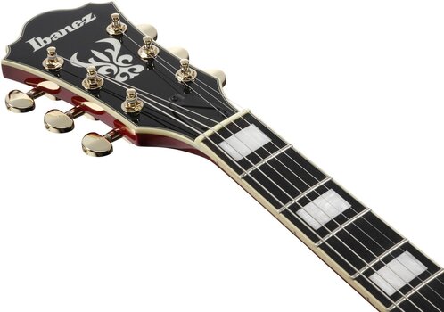 Semi-Acoustic Guitar Ibanez AS93FM-TCD Transparent Cherry Red Semi-Acoustic Guitar - 7