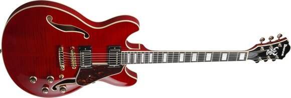 Semi-Acoustic Guitar Ibanez AS93FM-TCD Transparent Cherry Red Semi-Acoustic Guitar - 9