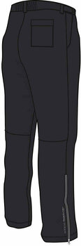 Vodoodporne hlače Benross Hydro Pro Waterproof Mens Trousers Black 30-31 - 2