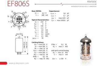Vacuum Tube JJ Electronic EF806 S GP Vacuum Tube - 1