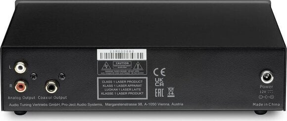 Leitor de CD Hi-Fi Pro-Ject Stereo Set E CD Black Leitor de CD Hi-Fi - 3