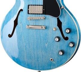Semiakustická kytara Gibson ES-335 Ocean Blue Semiakustická kytara - 3