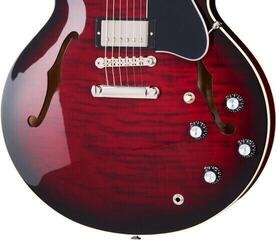 Halbresonanz-Gitarre Gibson ES-335 Figured Blood Moon Burst Halbresonanz-Gitarre - 3