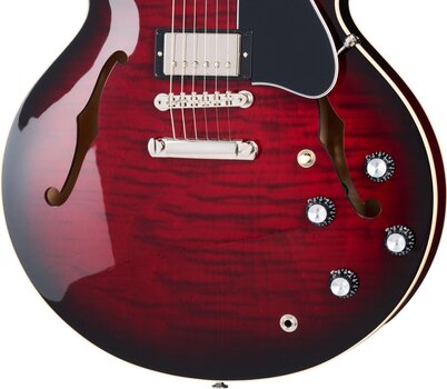 Semi-Acoustic Guitar Gibson ES-335 Figured Blood Moon Burst Semi-Acoustic Guitar - 4