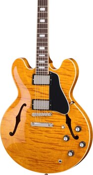 Semi-Acoustic Guitar Gibson ES-335 Figured Honey Amber Semi-Acoustic Guitar - 3