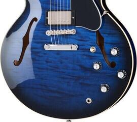 Semiakustická kytara Gibson ES-335 Figured Deep Ocean Burst Semiakustická kytara - 3