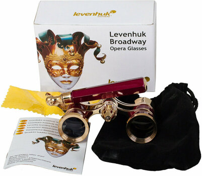 Theatrical peephole Levenhuk Broadway 325N Red - 2