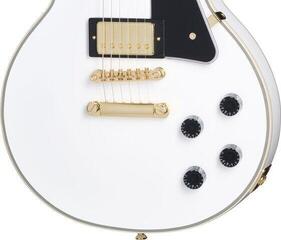 Electric guitar Epiphone Les Paul Custom Alpine White Electric guitar - 4
