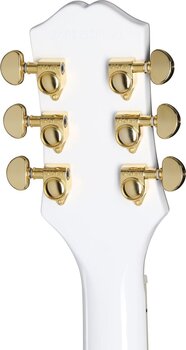 E-Gitarre Epiphone Les Paul Custom Alpine White E-Gitarre - 7