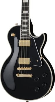 E-Gitarre Epiphone Les Paul Custom Ebony E-Gitarre - 4