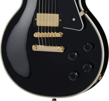 E-Gitarre Epiphone Les Paul Custom Ebony E-Gitarre - 5