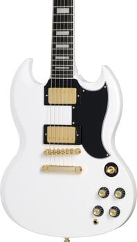 Electric guitar Epiphone SG Custom Alpine White Electric guitar - 4