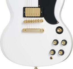 Elektromos gitár Epiphone SG Custom Alpine White Elektromos gitár - 4