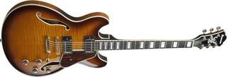 Poolakustiline kitarr Ibanez AS93FM-VLS Violin Sunburst Poolakustiline kitarr - 2