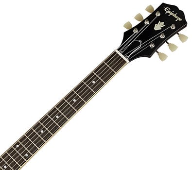 Halbresonanz-Gitarre Epiphone ES-335 Ebony Halbresonanz-Gitarre - 5