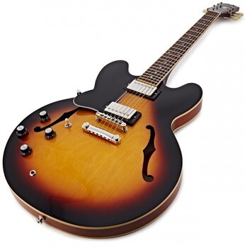 Poolakustiline kitarr Epiphone ES-335 LH Vintage Sunburst Poolakustiline kitarr - 3