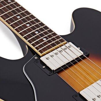 Guitarra Semi-Acústica Epiphone ES-335 LH SET Vintage Sunburst Guitarra Semi-Acústica - 7
