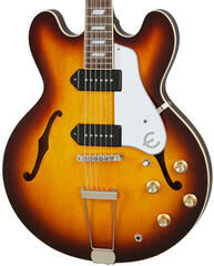 Semi-Acoustic Guitar Epiphone USA Casino Vintage Burst Semi-Acoustic Guitar - 3