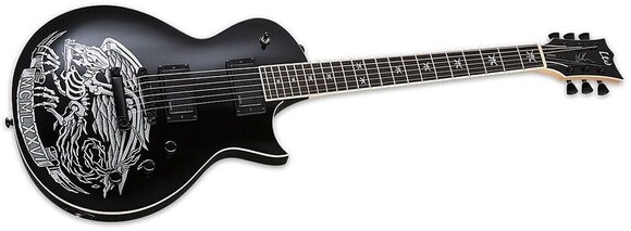 E-Gitarre ESP LTD WA-WARBIRD Black E-Gitarre - 4