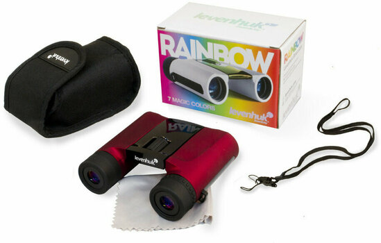 Field binocular Levenhuk Rainbow 8x25 Red Berry - 5