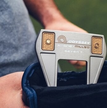 Golf Club Putter Odyssey Ai-One Milled Silver Right Handed Seven T DB 35" Golf Club Putter - 13