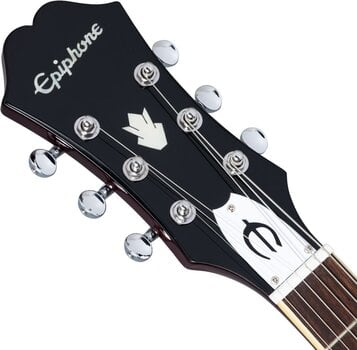 Halvakustisk gitarr Epiphone Noel Gallagher Riviera (Left-Handed) Dark Wine Red Halvakustisk gitarr - 6