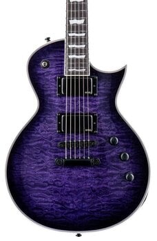 Guitarra eléctrica ESP LTD EC-1000 QM See Thru Purple Sunburst Guitarra eléctrica - 4