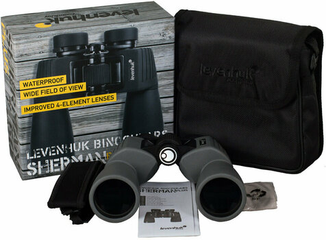 Field binocular Levenhuk Sherman PLUS 7x50 - 8