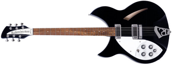 Jazz kitara (polakustična) Rickenbacker RN330LHJG Jetglo Jazz kitara (polakustična) - 2