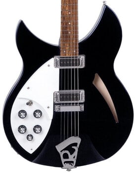 Jazz kitara (polakustična) Rickenbacker RN330LHJG Jetglo Jazz kitara (polakustična) - 4