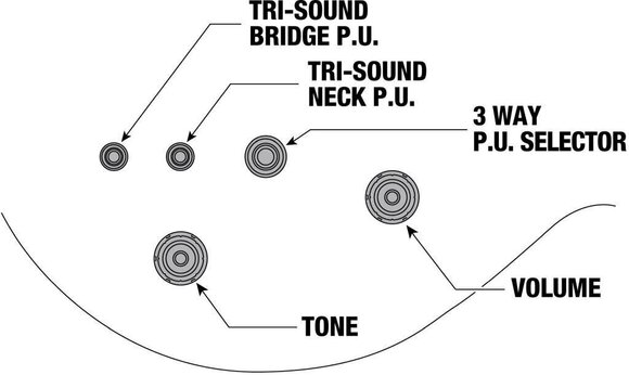 Guitarra semi-acústica Ibanez AR520H-BK Black Guitarra semi-acústica - 9