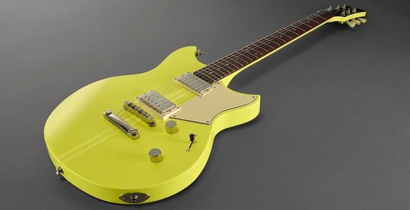 Elektrische gitaar Yamaha RSE20 Neon Yellow Elektrische gitaar - 6