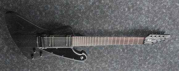 8-string electric guitar Ibanez FTM33-WK Weathered Black 8-string electric guitar - 8