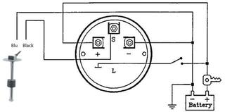 Senzor Osculati Vertical level sensor 10/180 Ohm - 6