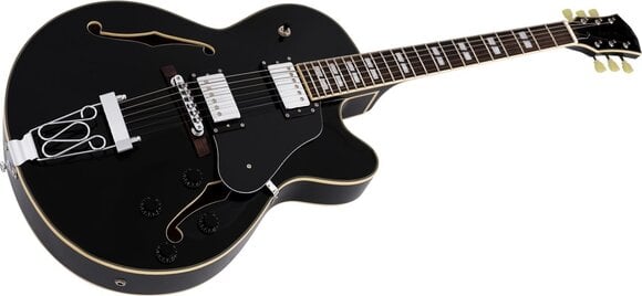 Pusiau akustinė gitara Sire Larry Carlton H7F Black - 3