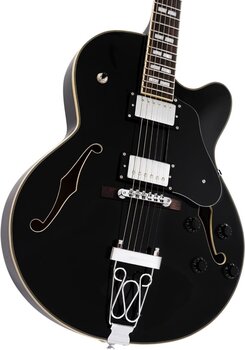 Pusiau akustinė gitara Sire Larry Carlton H7F Black - 5