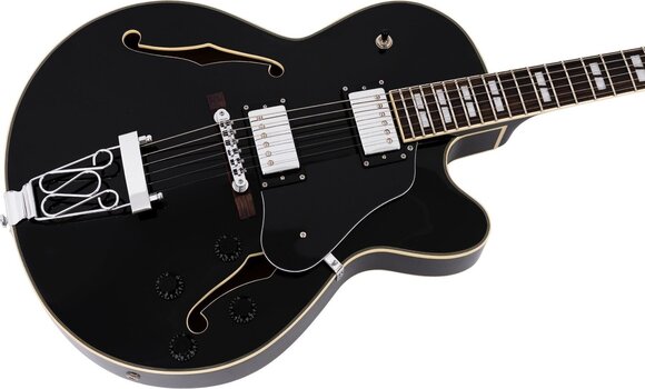 Pusiau akustinė gitara Sire Larry Carlton H7F Black - 6