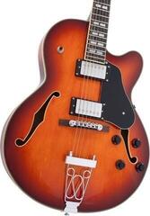 Halvakustisk guitar Sire Larry Carlton H7F Tobacco Burst Halvakustisk guitar - 4