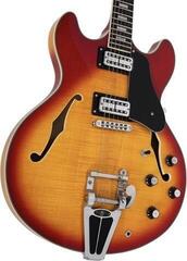 Halvakustisk guitar Sire Larry Carlton H7T Cherry Sunburst Halvakustisk guitar - 5