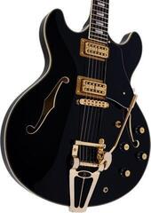 Halvakustisk guitar Sire Larry Carlton H7T Black Halvakustisk guitar - 4