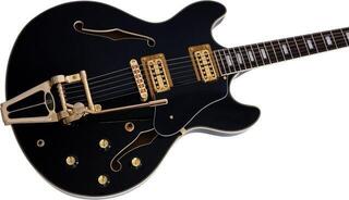 Halvakustisk guitar Sire Larry Carlton H7T Black Halvakustisk guitar - 5