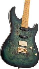 Elektrische gitaar Sire Larry Carlton S10 HSS Transparent Green Elektrische gitaar - 4