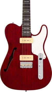 Elektrisk guitar Sire Larry Carlton T7TM See Through Red Elektrisk guitar - 4