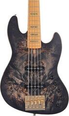 5-string Bassguitar Sire Marcus Miller V10-5 Transparent Black Satin 5-string Bassguitar - 3