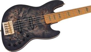 5-string Bassguitar Sire Marcus Miller V10-5 Transparent Black Satin 5-string Bassguitar - 5