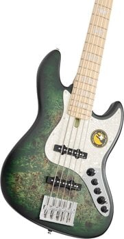 5-string Bassguitar Sire Marcus Miller V7 Ash Reissue 5 Transparent Green Satin 5-string Bassguitar - 6