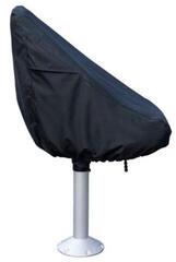 Boat Cover Talamex Boat Seat Cover Premium for Seat with Fixed Back Black Boat Cover - 1